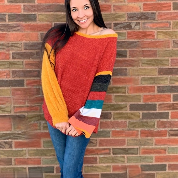 Multi Stripe Sweater - Picture 3 of 5